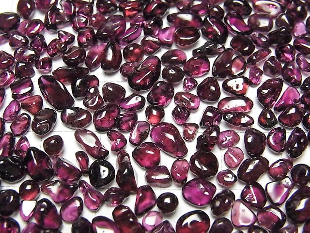 Garnet AAA- Undrilled Chips 100 grams