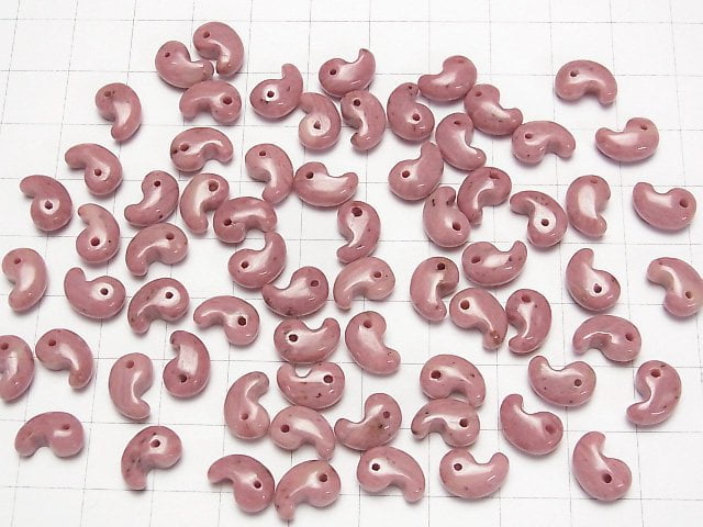 [Video] Siliceous Schist AAA Comma Shaped Bead 10x7mm 3pcs