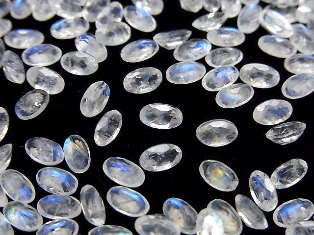 Rainbow Moonstone Gemstone Beads