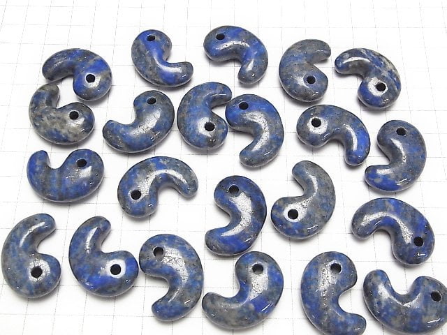 [Video] Lapislazuli AA Comma Shaped Bead 30x20mm 1pc