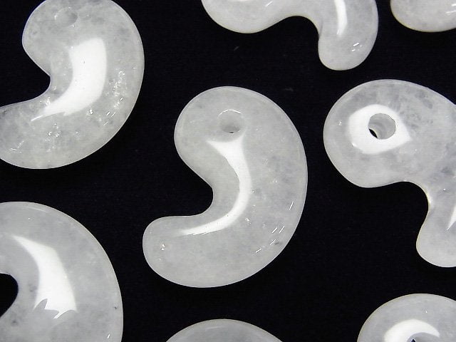 White Jade Gemstone Beads