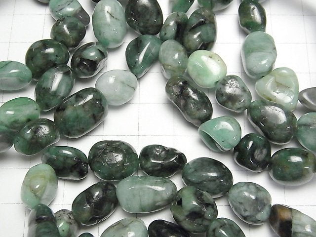 [Video] Brazil Emerald AA+ Nugget Bracelet