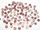 [Video] Lepidocrocite in Quartz AAA- Round Cabochon 6x6mm 5pcs