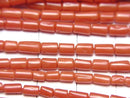 [Video] Sardinian Coral, Red Coral Tube -Nugget half or 1strand beads (aprx.20inch/50cm)