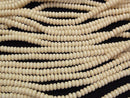 [Video]Riverstone Rondelle 4x4x2mm 1strand beads (aprx.15inch/36cm)