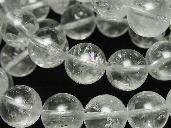 [Video] Green Amethyst Iris Quartz AA++ Round 12mm Bracelet