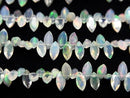 [Video] High Quality Ethiopian Opal AAA- Marquise Faceted 6x3mm Half or 1 Strand Beads (approx. 3 inch/7 cm)