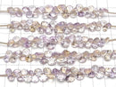 [Video]High Quality Ametrine AAA Chestnut Faceted 1strand (29pcs)