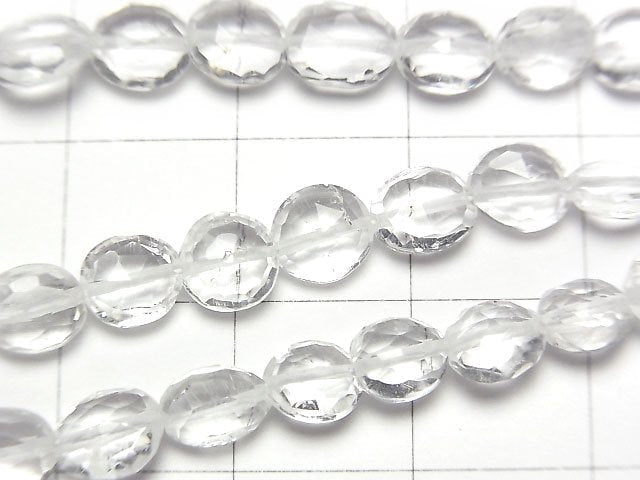 [Video]High Quality Hyalite Opal AAA- Faceted Oval 1strand beads (aprx.16inch/40cm)