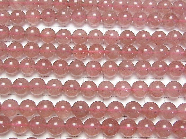 [Video] Pink Epidote AA+ Round 8mm 1strand beads (aprx.15inch/36cm)