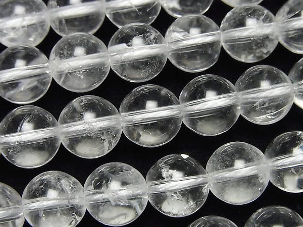 [Video]Crystal Quartz AA++ Round 10mm half or 1strand beads (aprx.15inch/36cm)