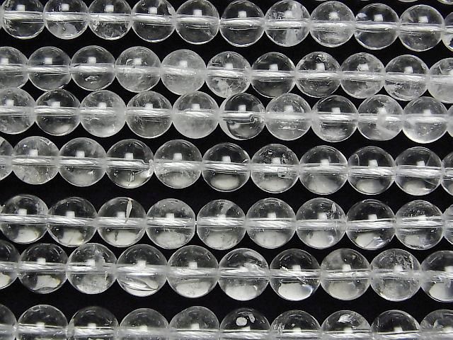 [Video]Crystal Quartz AA++ Round 10mm half or 1strand beads (aprx.15inch/36cm)