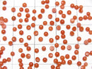 [Video] Sardinian Coral, Red Coral Round Cabochon 2x2mm 10pcs