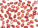 [Video] Sardinian Coral, Red Coral Oval Cabochon 5x3mm 5pcs