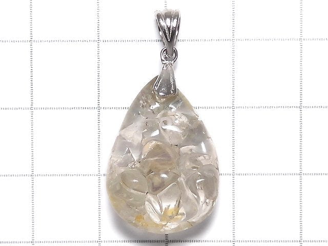 [Video][One of a kind] High Quality Hyalite Opal AAA- Pendant Silver925 NO.129