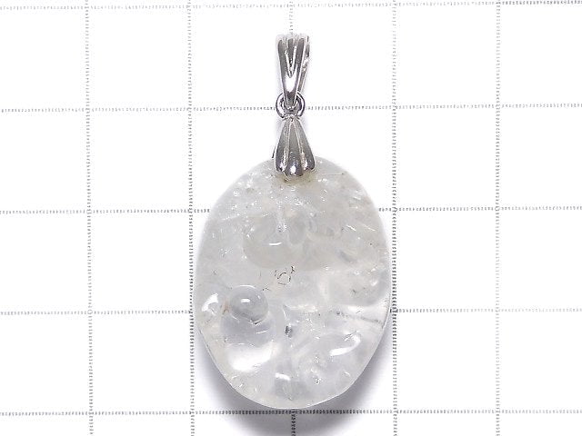 [Video][One of a kind] High Quality Hyalite Opal AAA- Pendant Silver925 NO.134