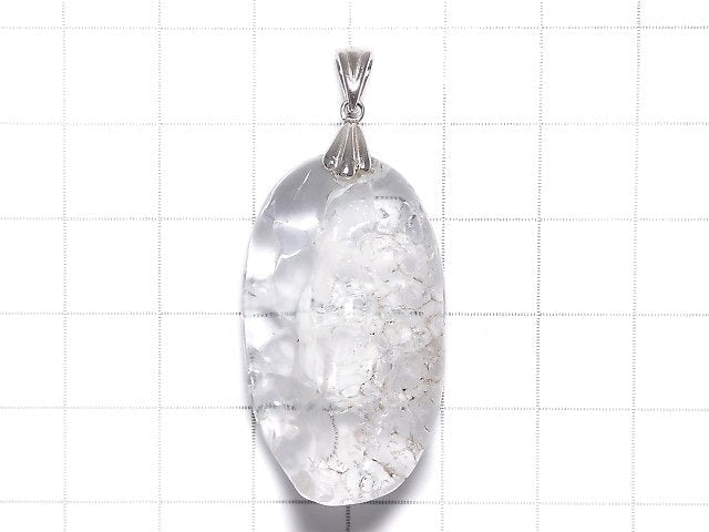 [Video][One of a kind] High Quality Hyalite Opal AAA- Pendant Silver925 NO.140