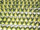 [Video] Green Yellow Quartz Round 14mm 1/4 or 1strand beads (aprx.15inch/36cm)