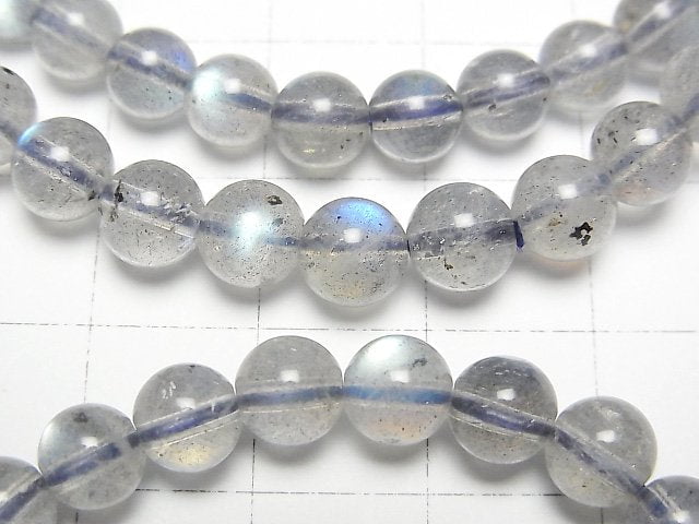 [Video]Labradorite AAA- Round 6mm Bracelet