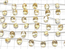 [Video]High Quality Citrine AAA Oval Concave Cut 10x8mm 1strand (6pcs )