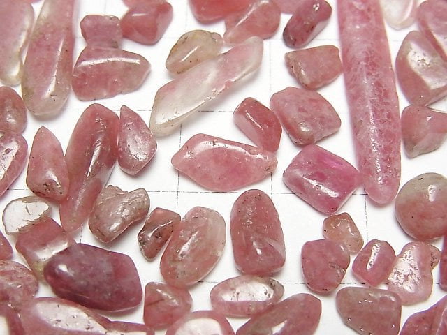 Rhodonite AA Undrilled Chips 100g