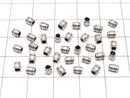 Karen Silver Patterned Rondelle 3.5x3x3mm Oxidized Finish 10pcs