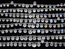 [Video] High Quality Rainbow Moonstone AAA- Drop Faceted Briolette half or 1strand (32pcs)