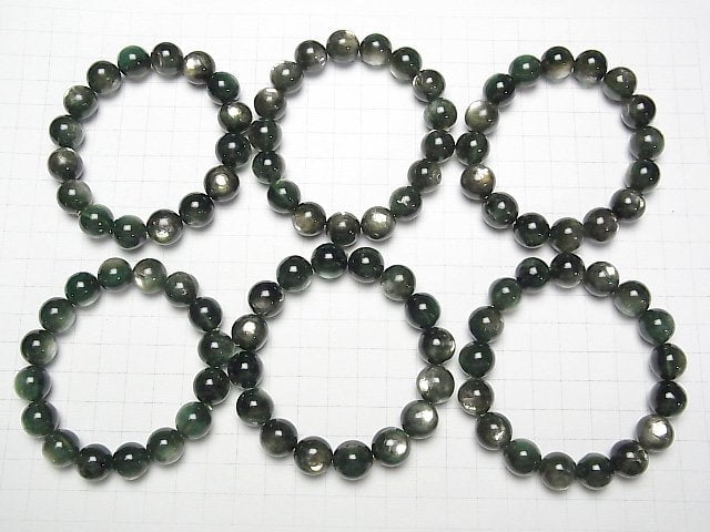 [Video] Royal Lepidolite (Green Mica) AAA- Round 11mm,12mm Bracelet