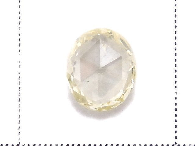 [Video][One of a kind] Yellow Diamond Loose stone Rose Cut 1pc NO.46