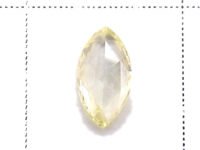 [Video][One of a kind] Yellow Diamond Loose stone Rose Cut 1pc NO.47