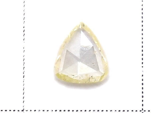 [Video][One of a kind] Yellow Diamond Loose stone Rose Cut 1pc NO.49