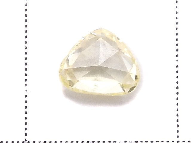 [Video][One of a kind] Yellow Diamond Loose stone Rose Cut 1pc NO.50