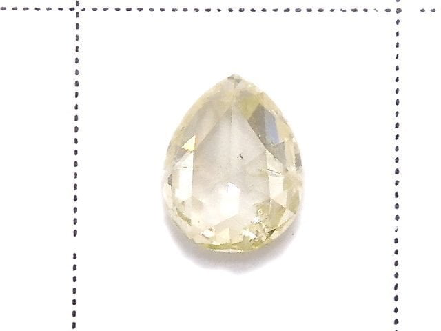 [Video][One of a kind] Yellow Diamond Loose stone Rose Cut 1pc NO.51