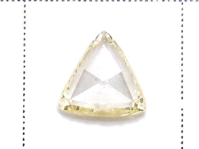 [Video][One of a kind] Yellow Diamond Loose stone Rose Cut 1pc NO.53
