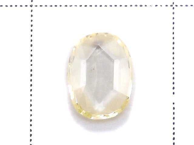 [Video][One of a kind] Yellow Diamond Loose stone Rose Cut 1pc NO.56