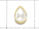 [Video][One of a kind] Yellow Diamond Loose stone Rose Cut 1pc NO.59