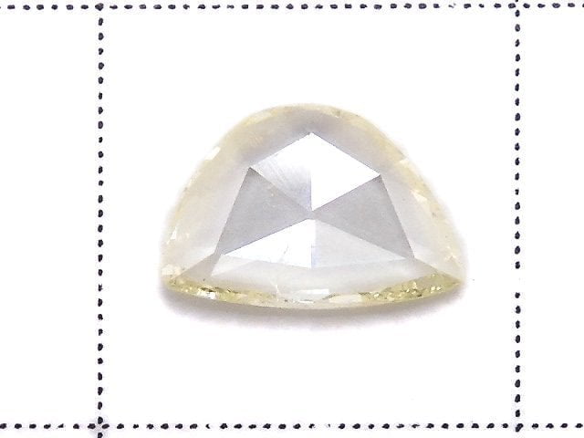 [Video][One of a kind] Yellow Diamond Loose stone Rose Cut 1pc NO.62