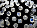 [Video] Rainbow Moonstone AA++ Loose stone Round Faceted 6x6mm 5pcs