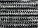[Video] High Quality! Crystal AAA- Faceted Button Rondelle 8x8x5.5mm half or 1strand beads (aprx.15inch/37cm)