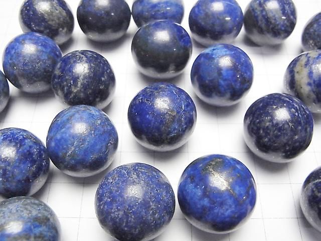 [Video] Lapislazuli AA Sphere, Round 20mm 2pcs