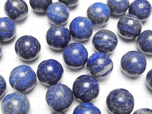 [Video] Lapislazuli AA Sphere ,Round 20mm 3pcs