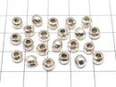 Karen Silver Rondelle 5.5x5.5x4mm 3pcs