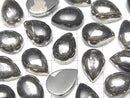 [Video] Matrix Pyrite Pear shape Cabochon 14x10mm 2pcs