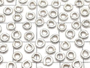 Karen Silver Rondelle 5x5x1mm 10pcs