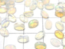[Video] High Quality Ethiopian Opal AAA-Loose Oval Faceted Stone 6x4mm 5pcs