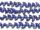 [Video]High Quality Lapislazuli AAA- Flower Bud Faceted Briolette 1strand beads (aprx.5inch/13cm)