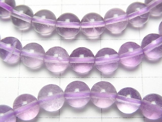 [Video] Purple Fluorite AAA Round 6mm Bracelet