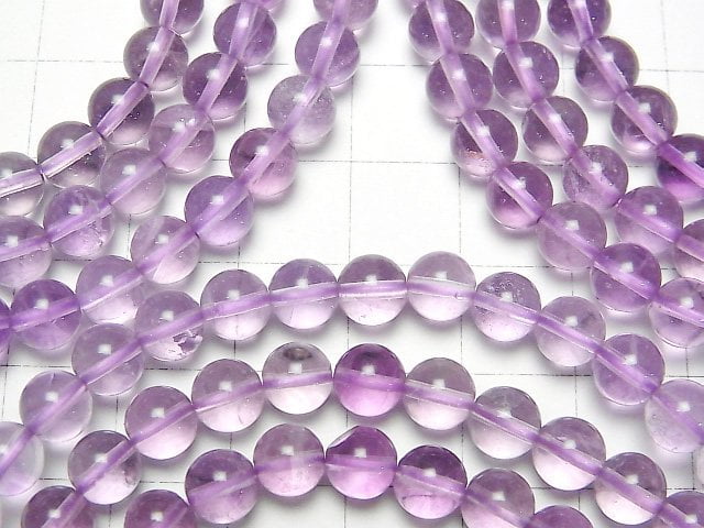 [Video] Purple Fluorite AAA Round 6mm Bracelet