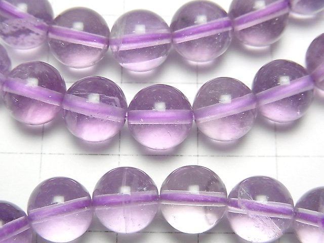 [Video] Purple Fluorite AAA Round 8mm Bracelet