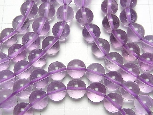 [Video] Purple Fluorite AAA Round 8mm Bracelet